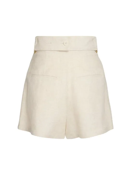 Jacquemus   Le Short Bari linen blend shorts 