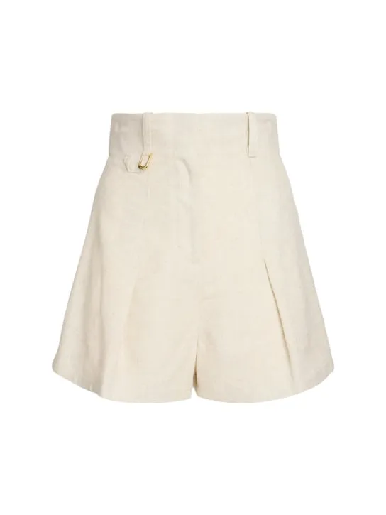 Jacquemus   Le Short Bari linen blend shorts 