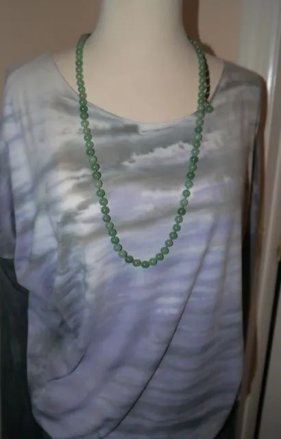 Jan Michaels Semiprecious Mala Bead Necklace