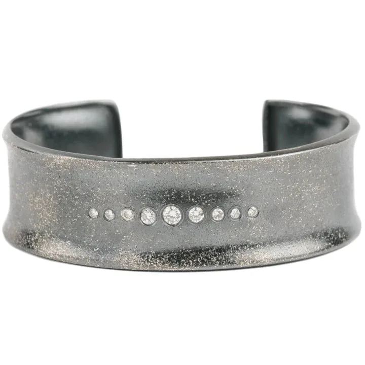 Kate Maller Oxidized Silver Cuff Bracelet