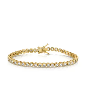 Kate Tennis Bracelet, Gold