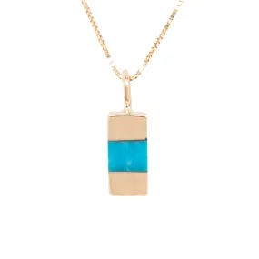 Kingman Turquoise Keel Necklace