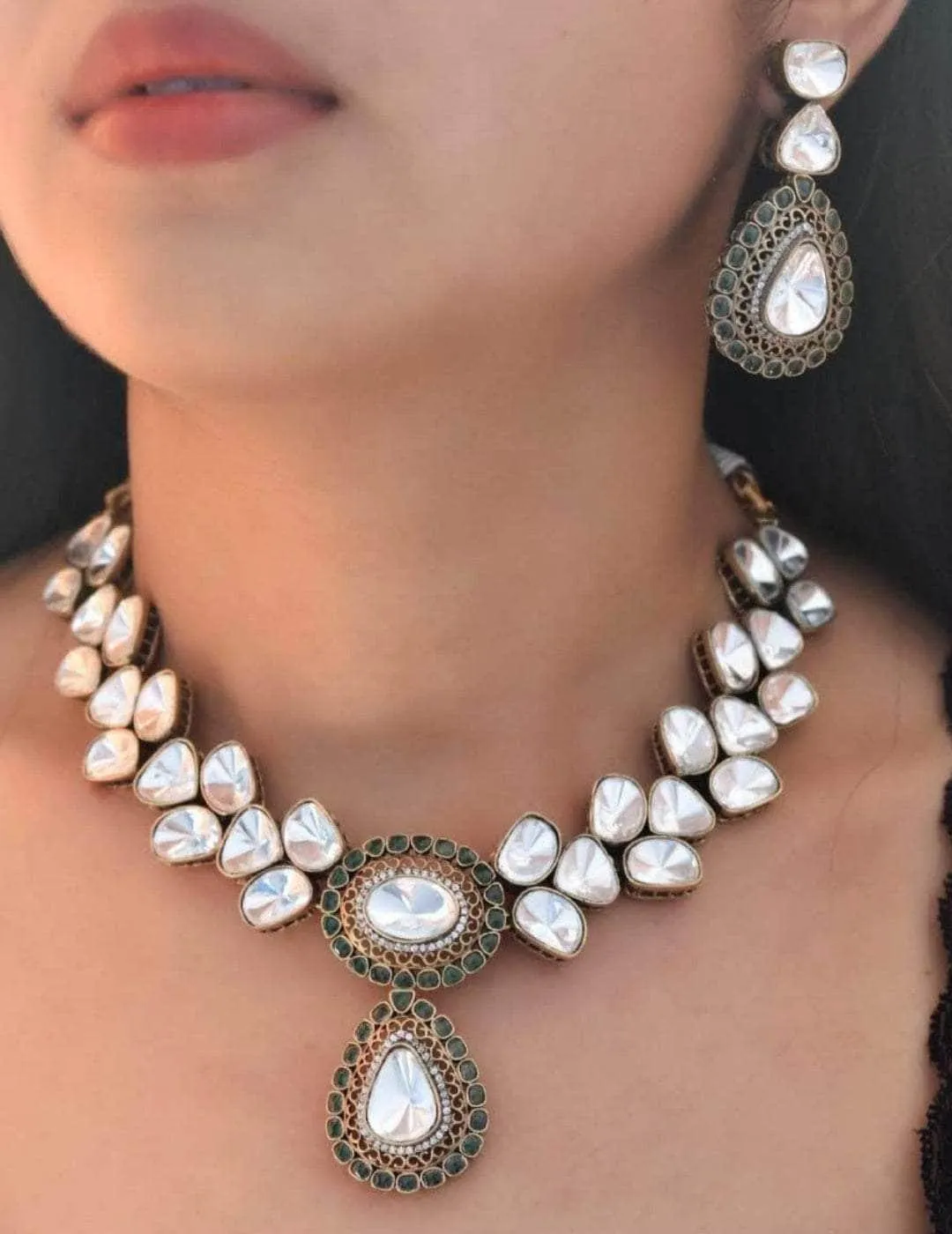 Kundan Pendant Necklace