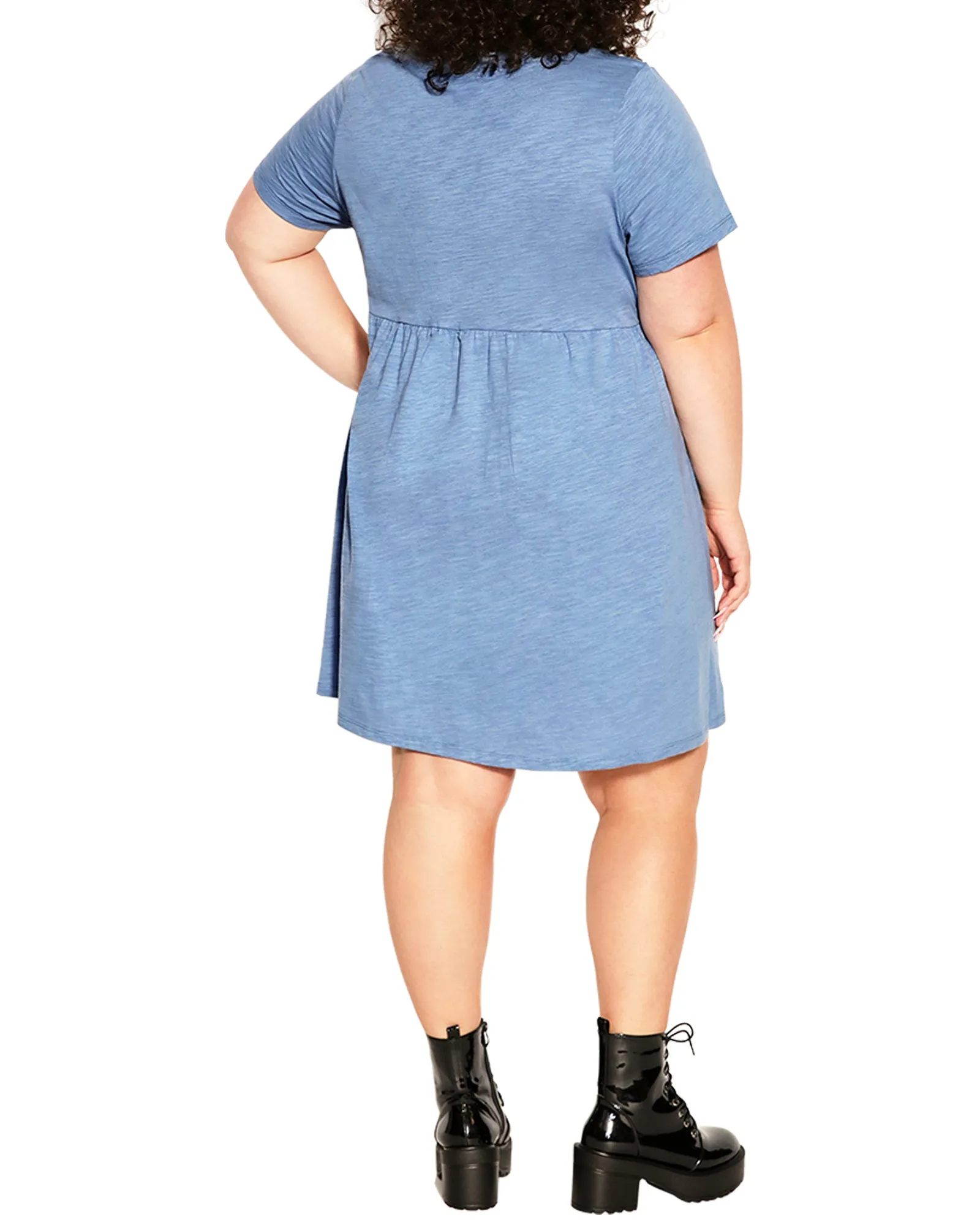 Kyra Knit Dress | Cornflower Blue