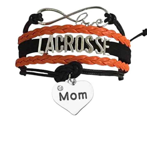 Lacrosse Infinity Bracelet - Pick Charm