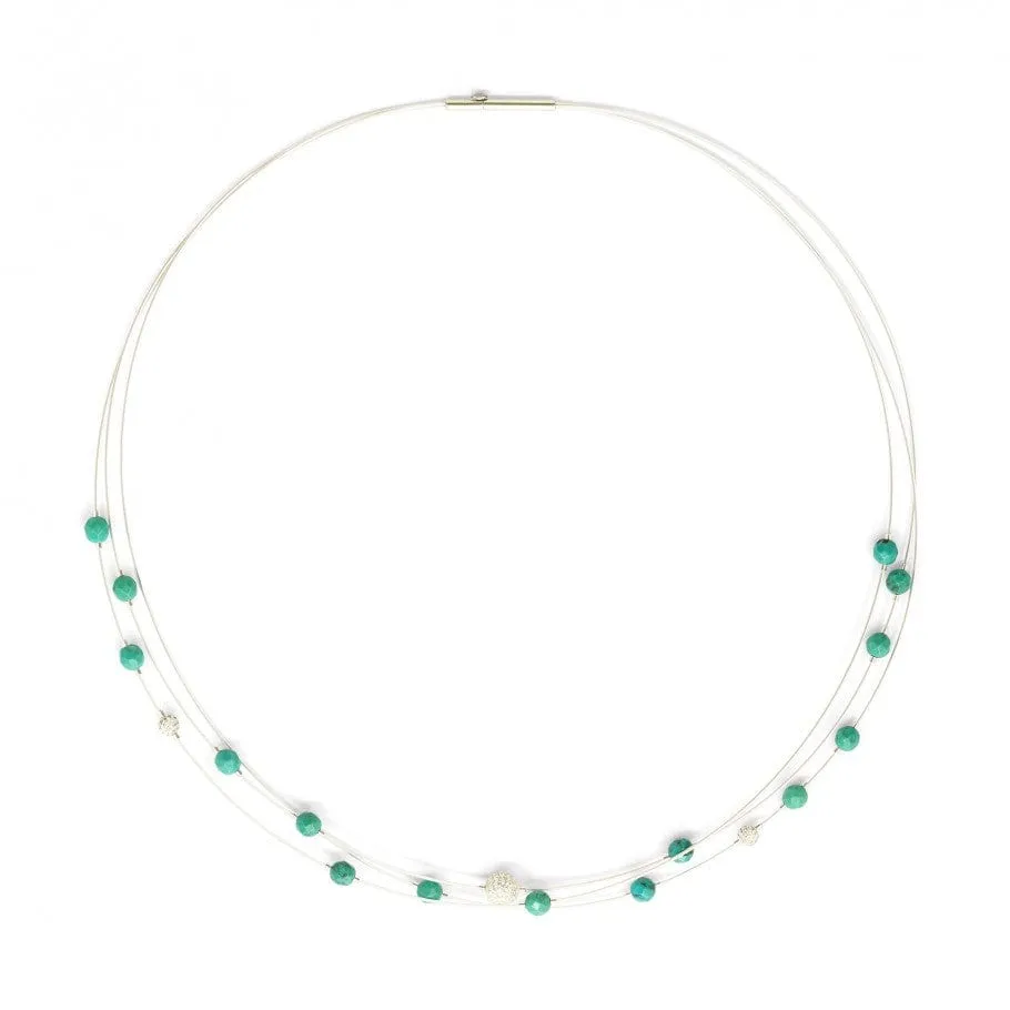 LaCusiniNecklace Turquoise Gold