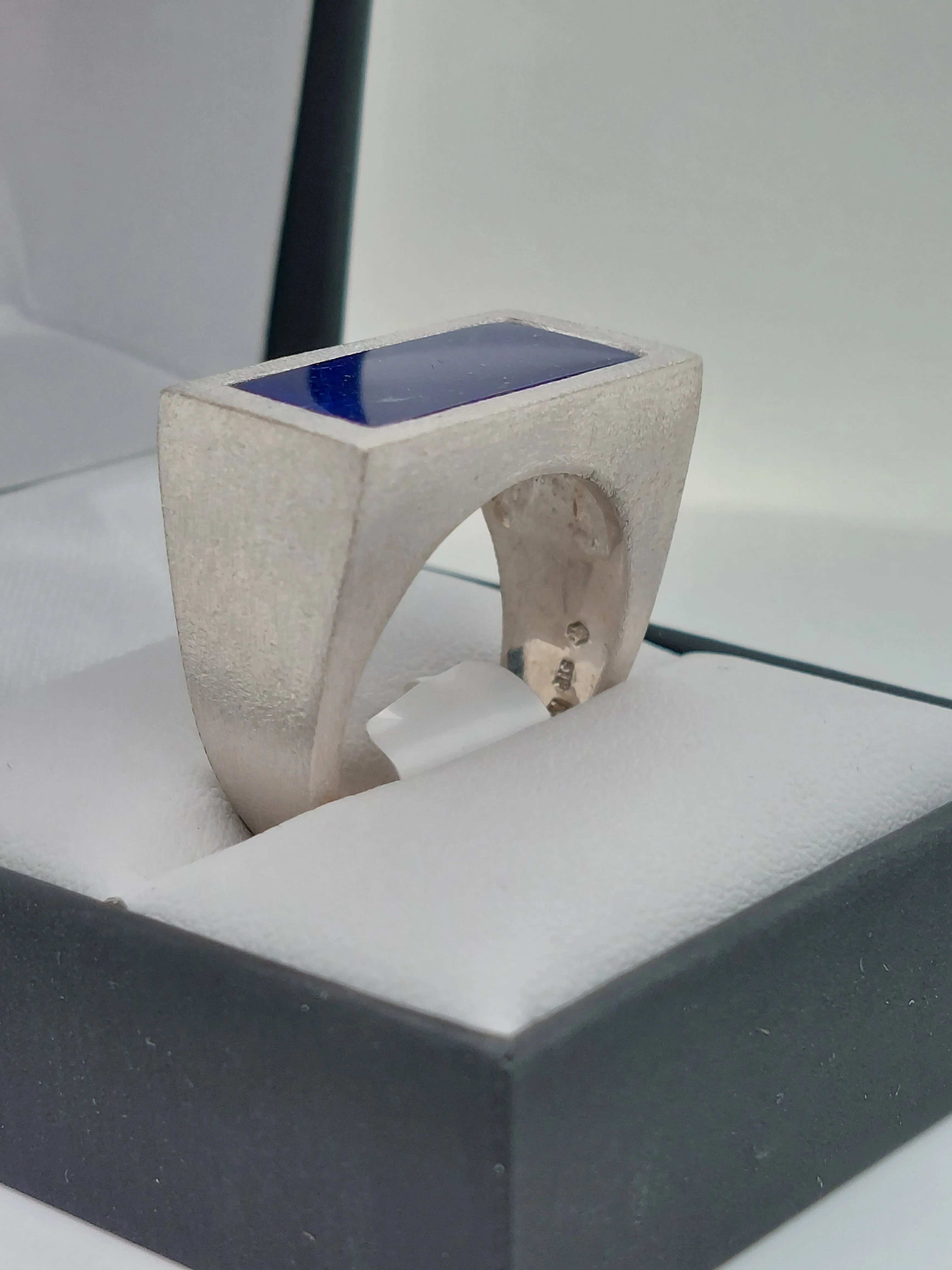 Lapis Signet Ring