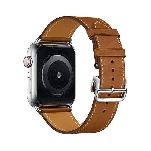 Leather strap for apple watch