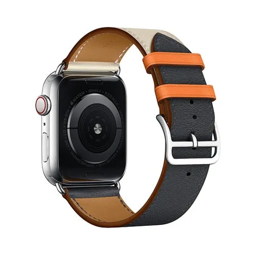 Leather strap for apple watch