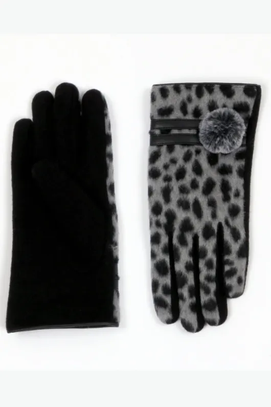 Leopard Print Gloves