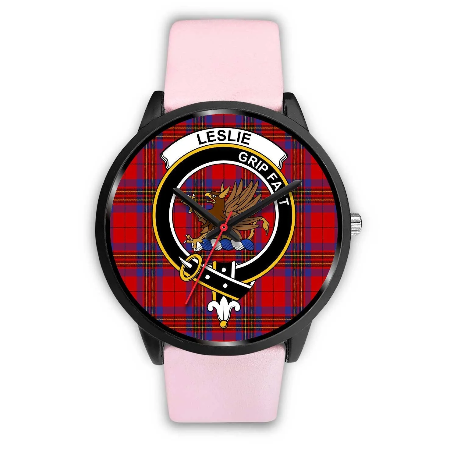 Leslie Modern Clan Badge Tartan Black Watch