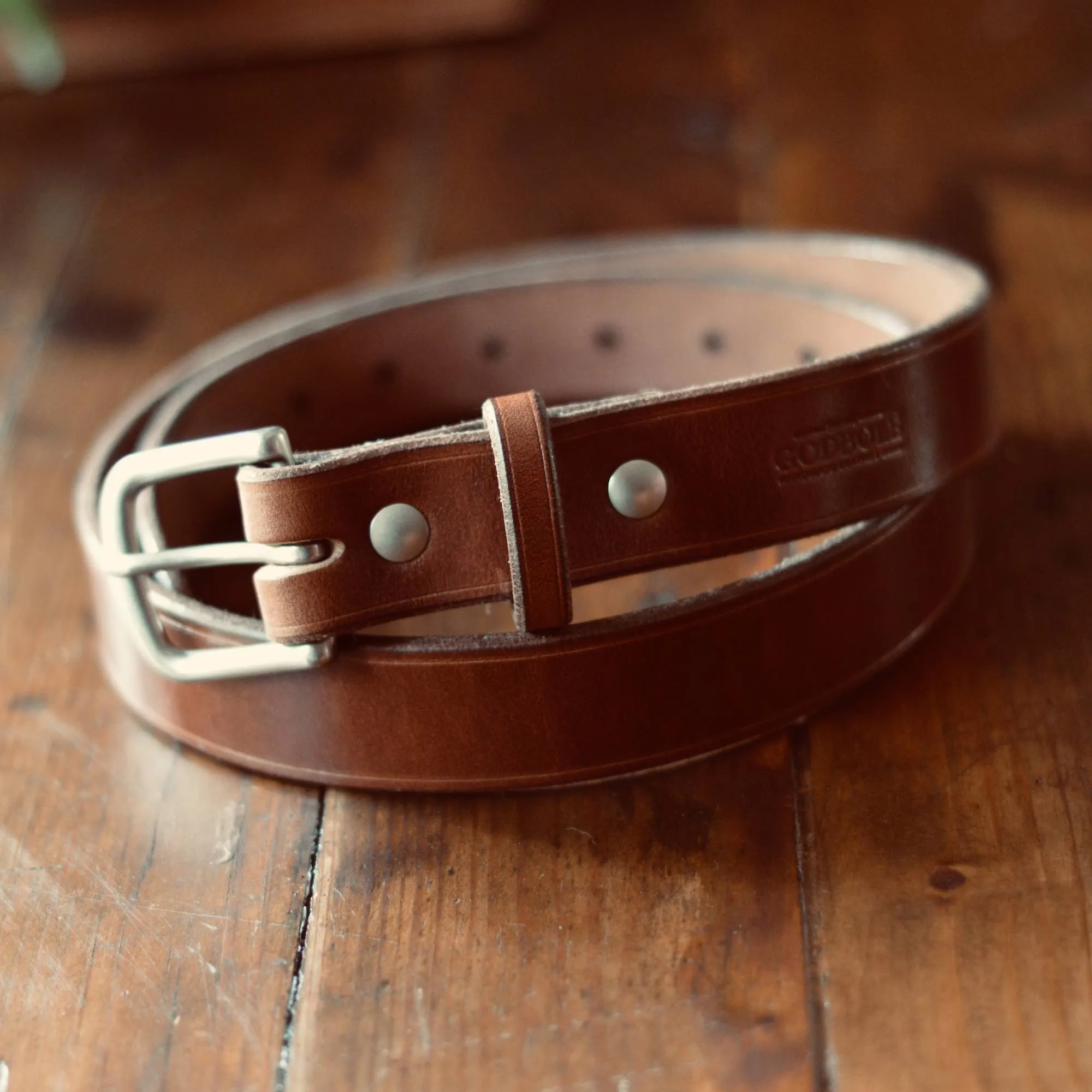 Lifetime Belts with Solid Brass Hardware