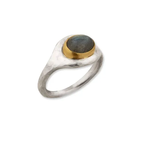 Lika Behar Labradorite Gold-Bezel Ring