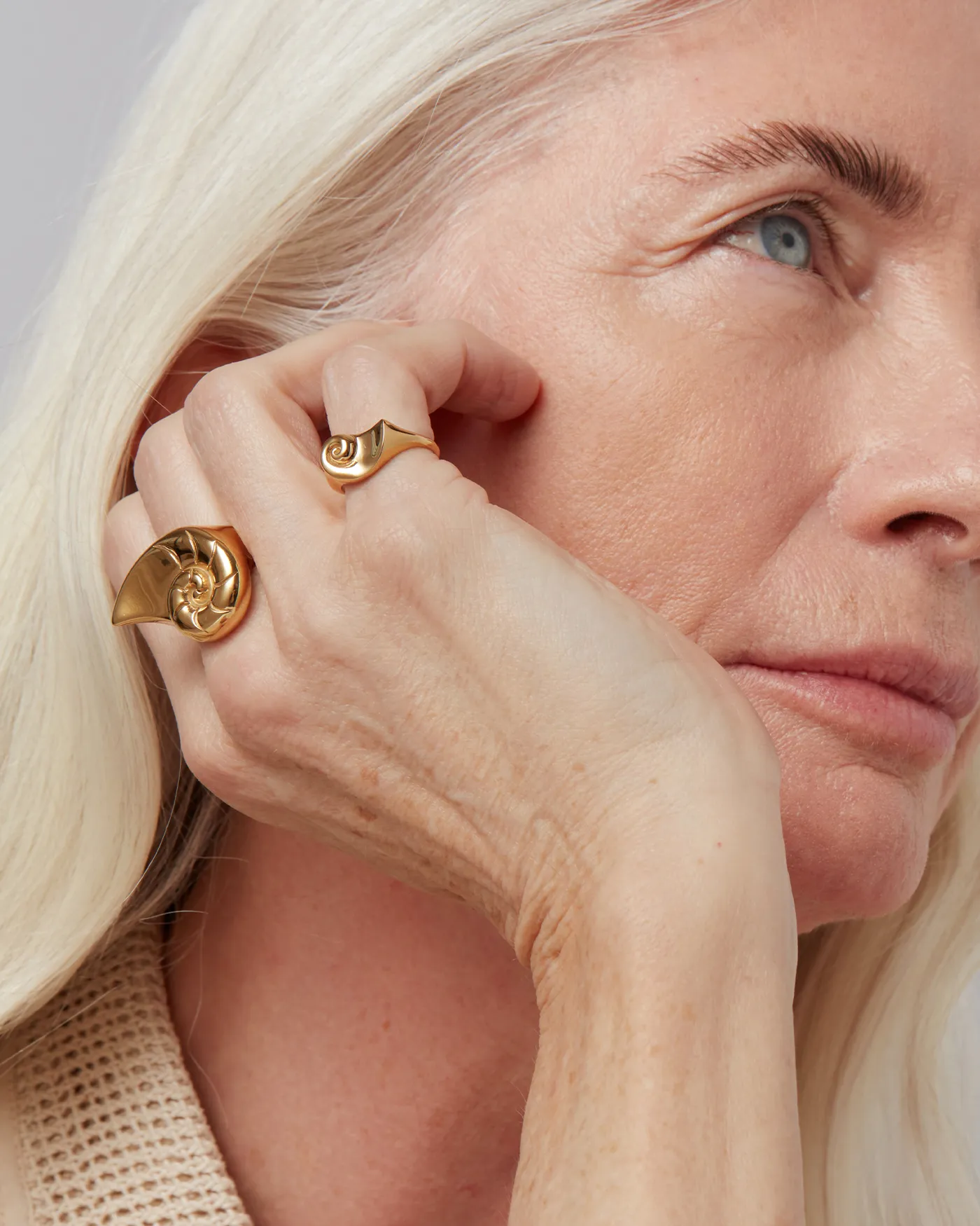 Lucille Signet Ring