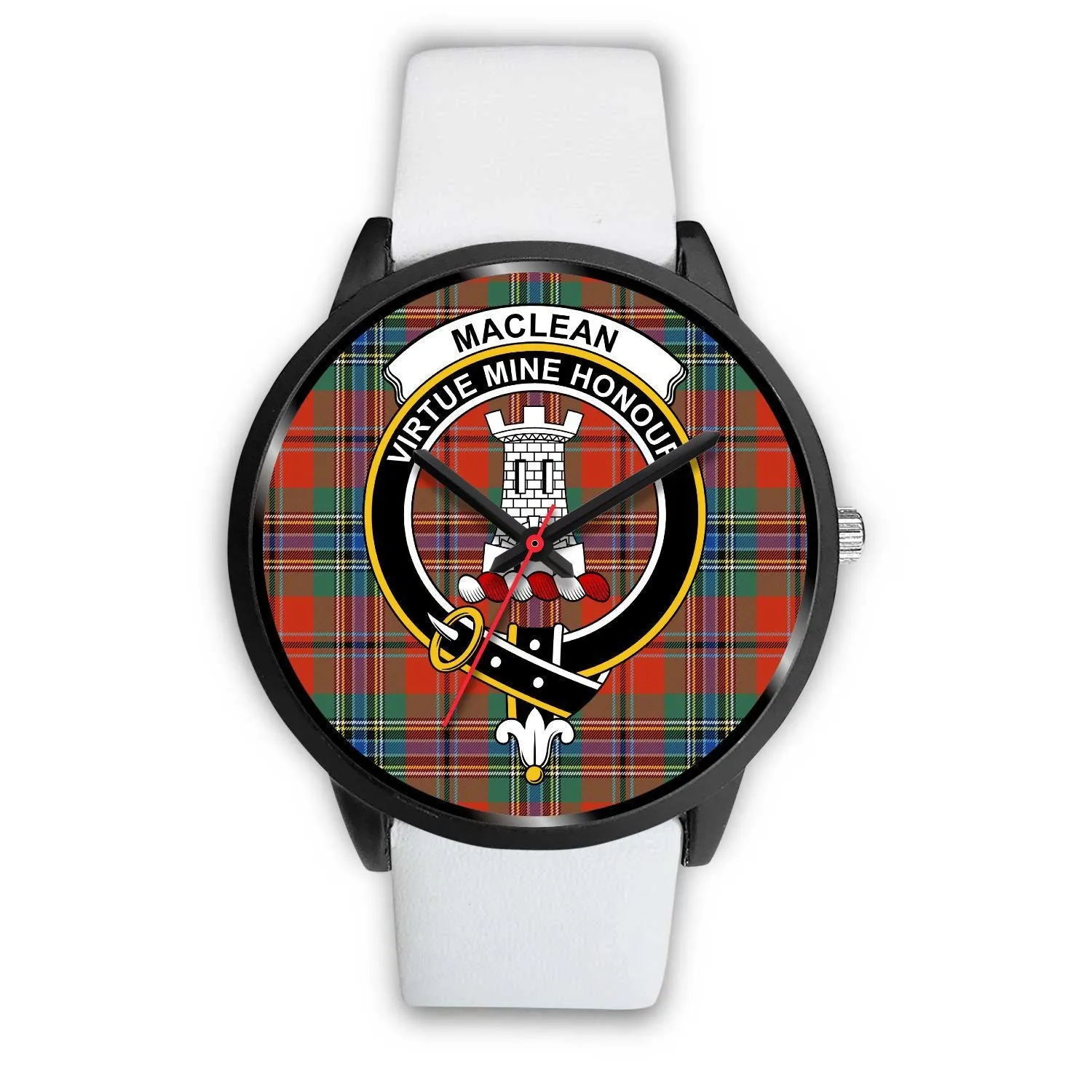 MacLean Of Duart Ancient Clan Badge Tartan Black Watch