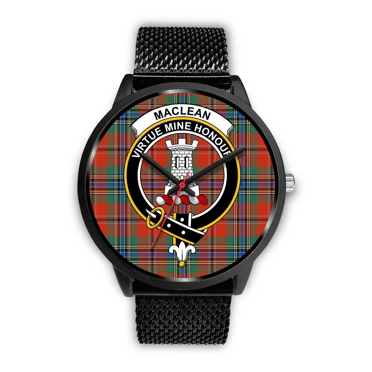 MacLean Of Duart Ancient Clan Badge Tartan Black Watch