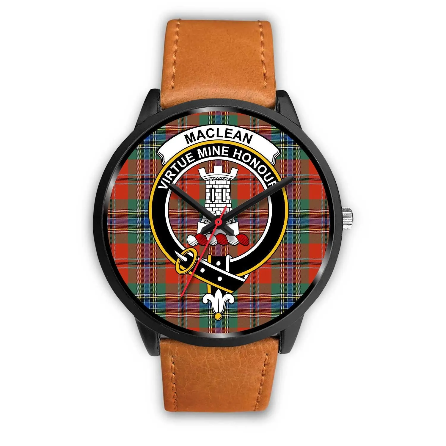 MacLean Of Duart Ancient Clan Badge Tartan Black Watch