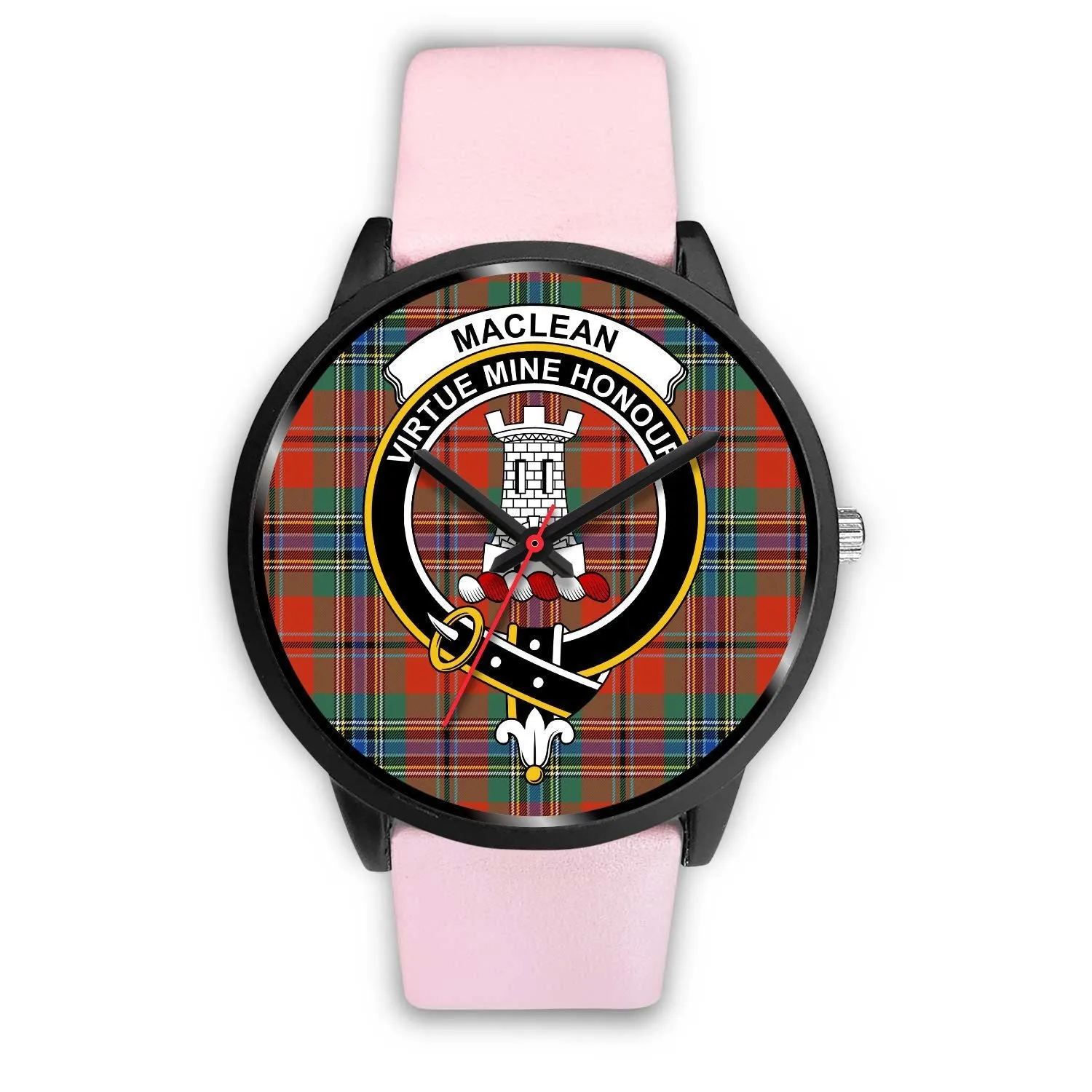 MacLean Of Duart Ancient Clan Badge Tartan Black Watch