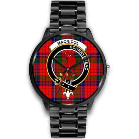 MacNicol (of Scorrybreac) Clan Badge Tartan Black Watch