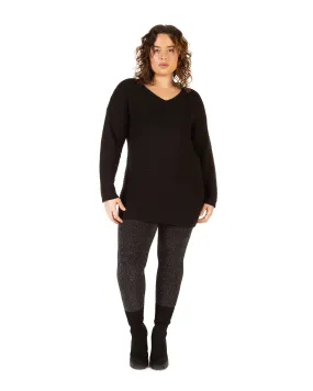 Mirabelle Sweater Tunic | Black