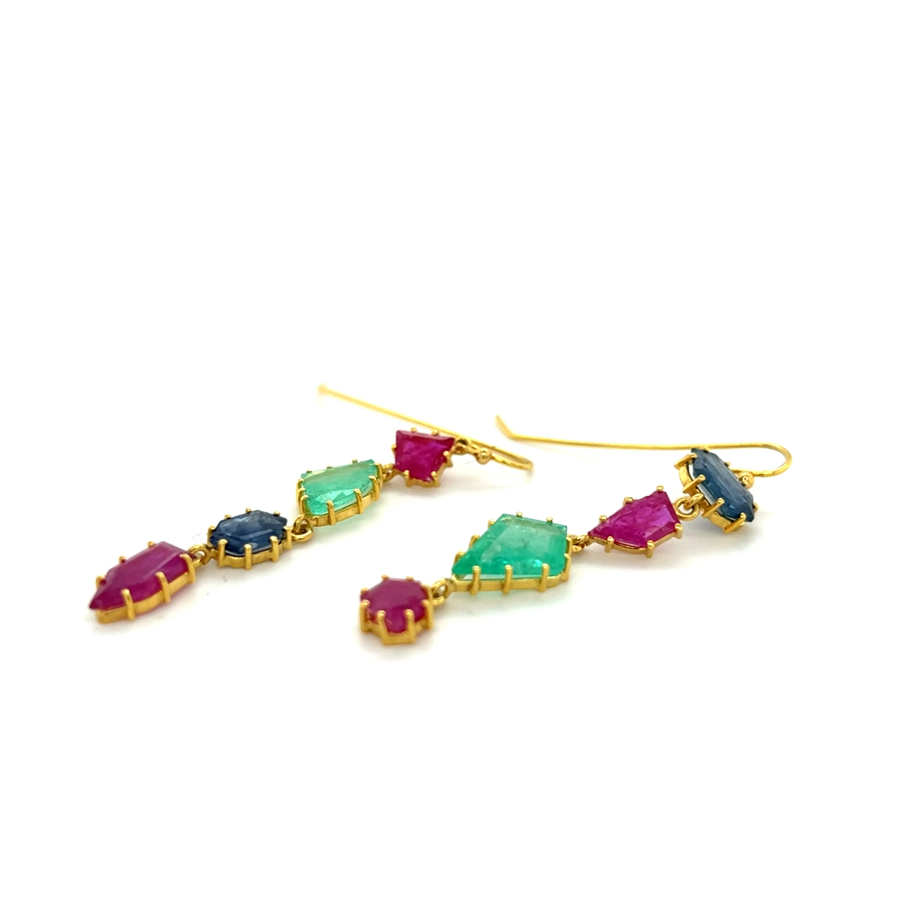 Mismatched Drop Earrings 0021