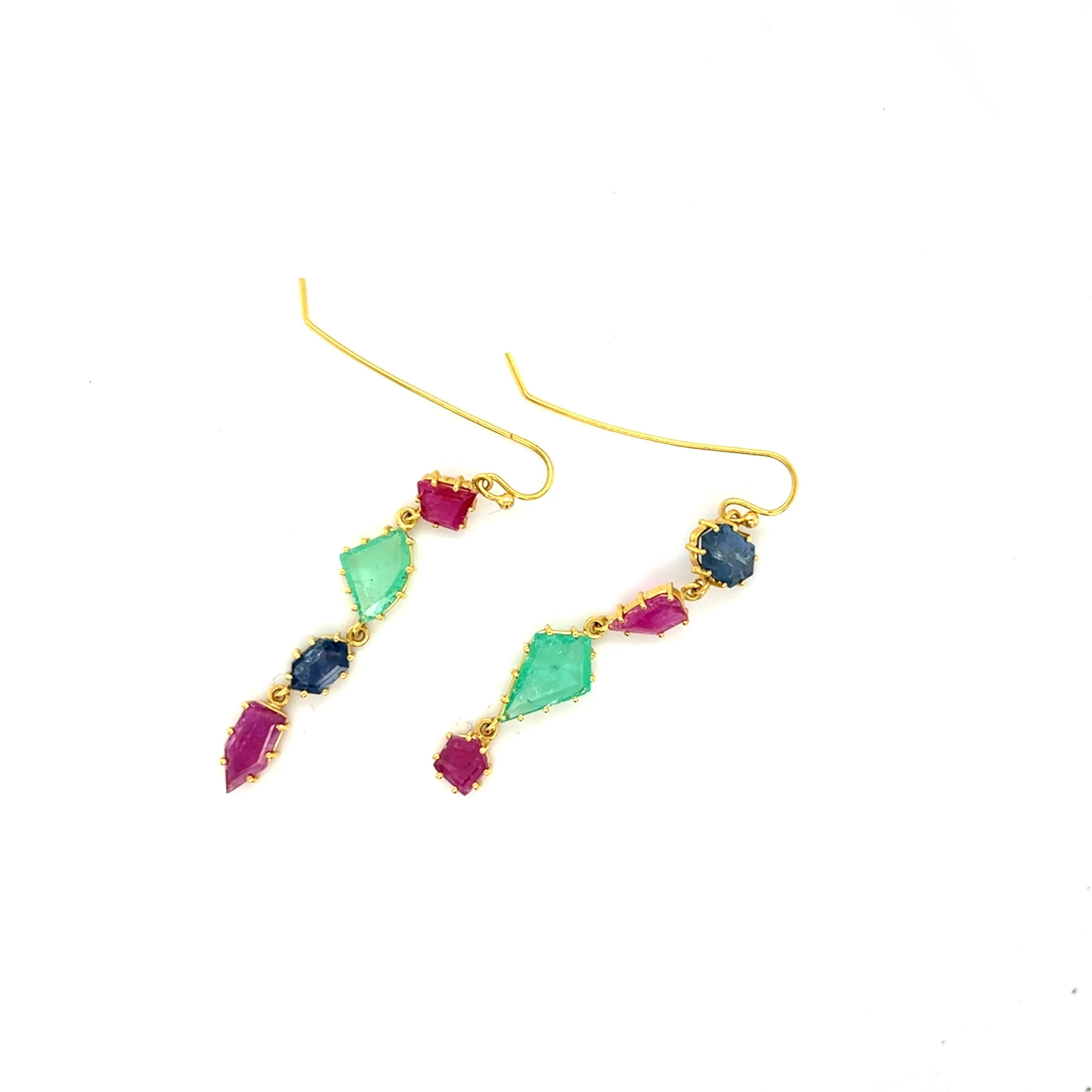 Mismatched Drop Earrings 0021