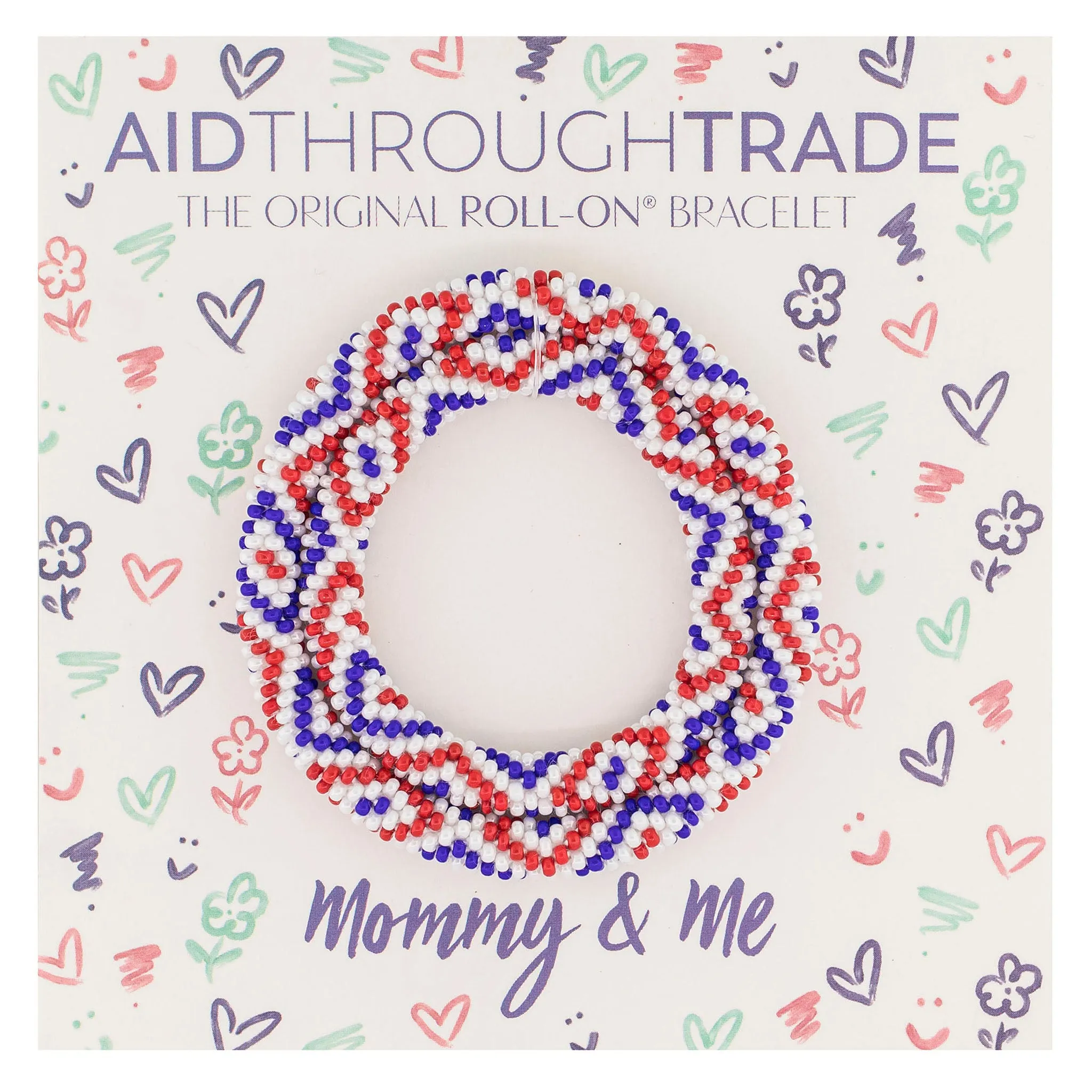 Mommy & Me Roll-On® Bracelets <br> Americana