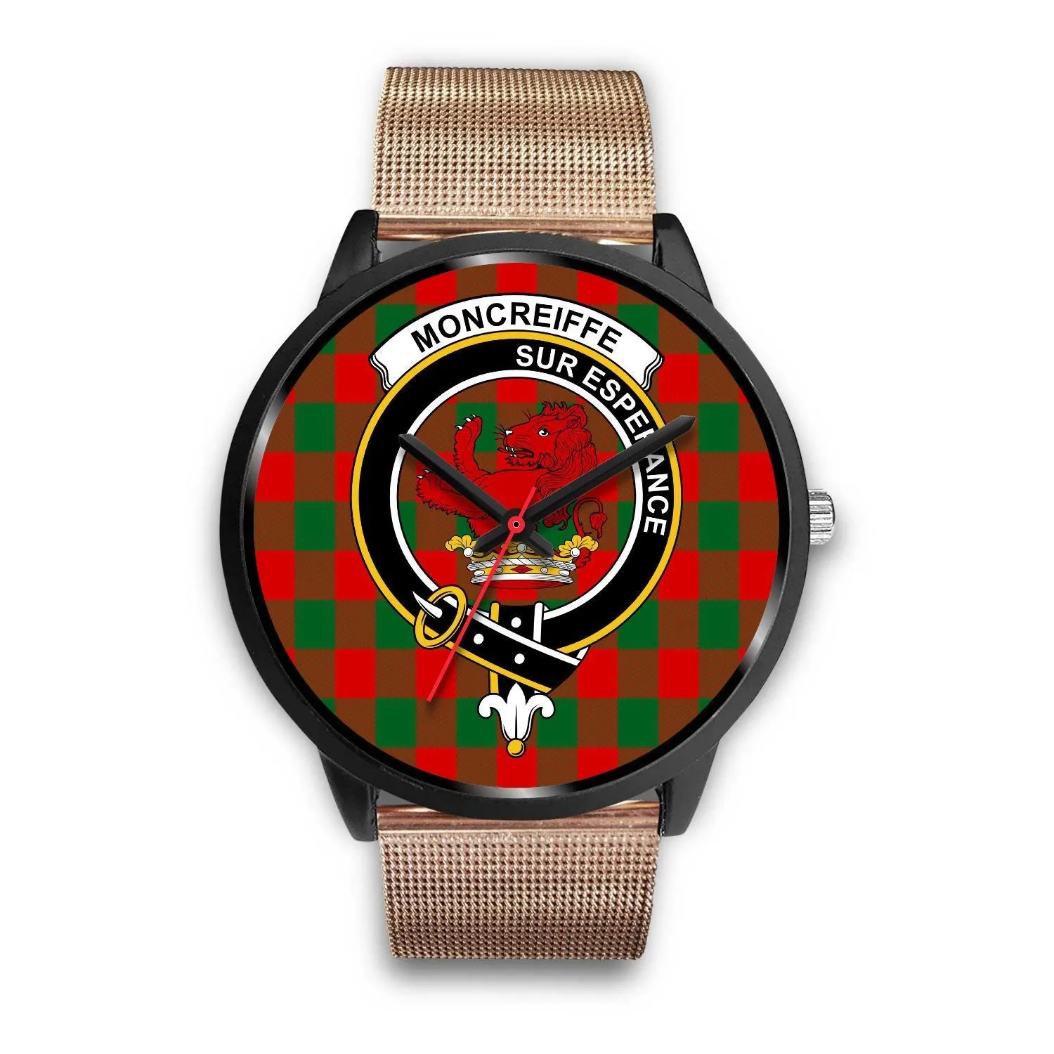 Moncrieffe Clan Badge Tartan Black Watch