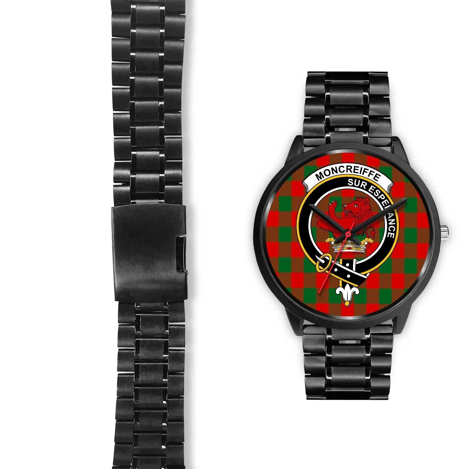 Moncrieffe Clan Badge Tartan Black Watch