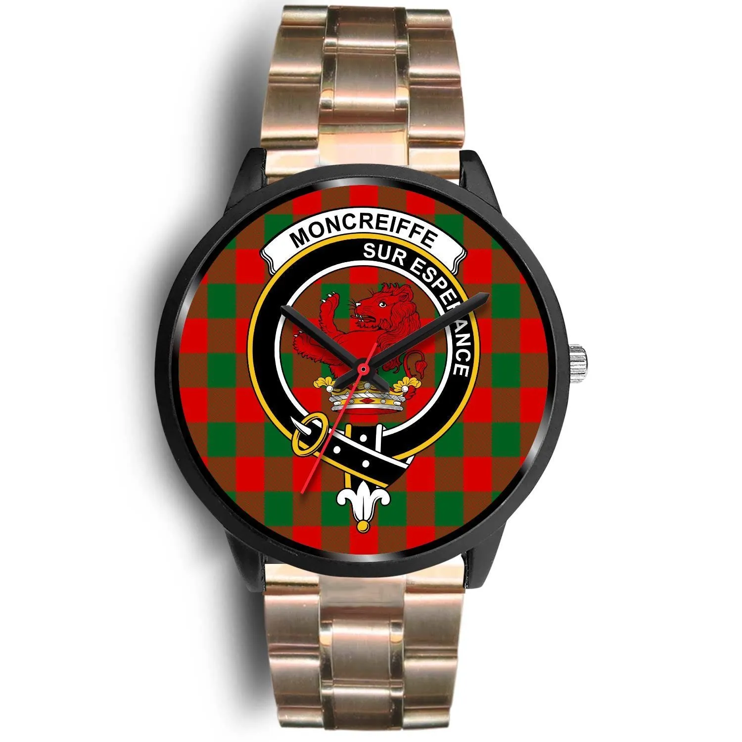 Moncrieffe Clan Badge Tartan Black Watch