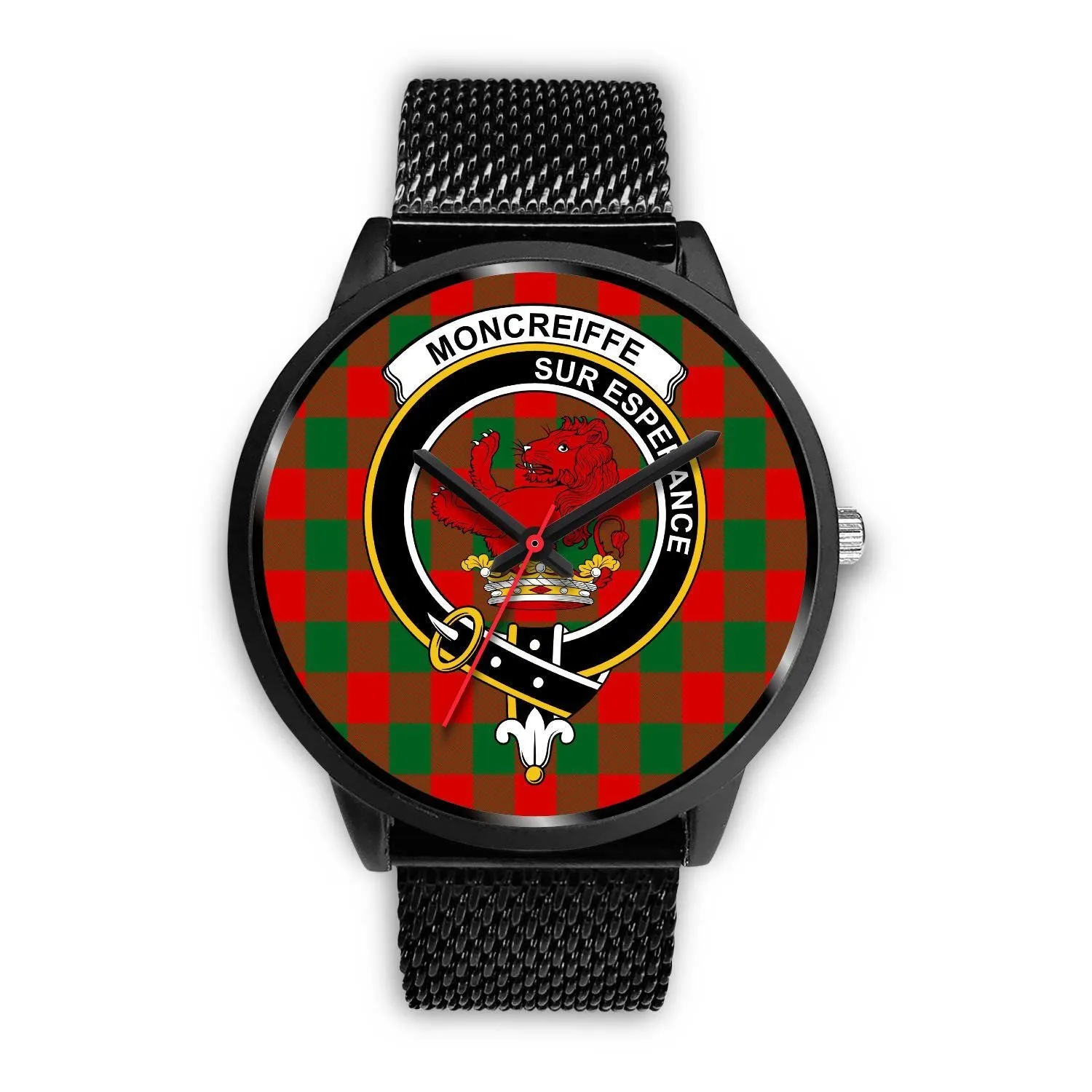 Moncrieffe Clan Badge Tartan Black Watch