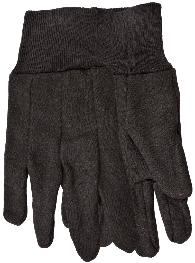 Mr. Comfort Jersey Cotton Gloves, Brown