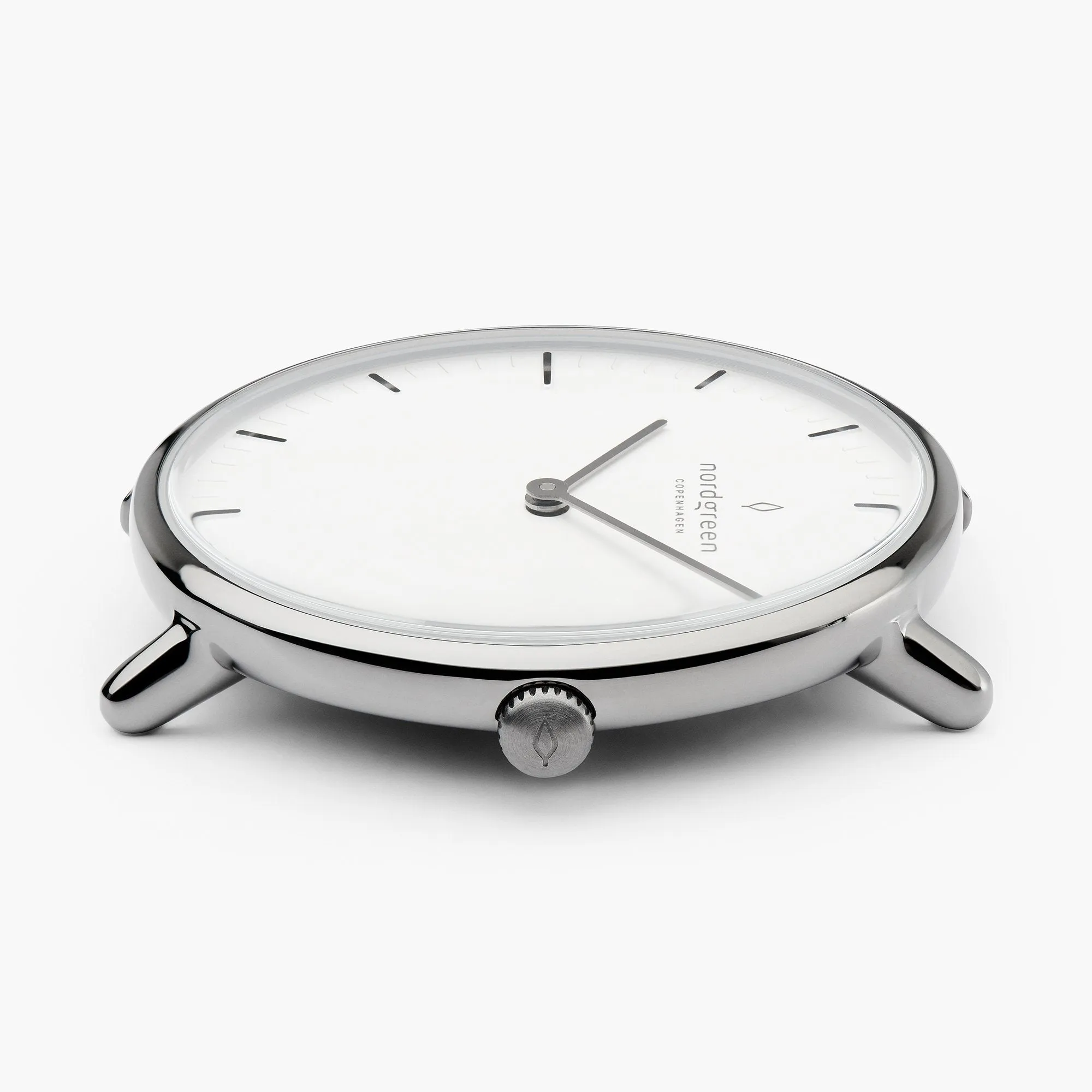 Native | White Dial - White Leather