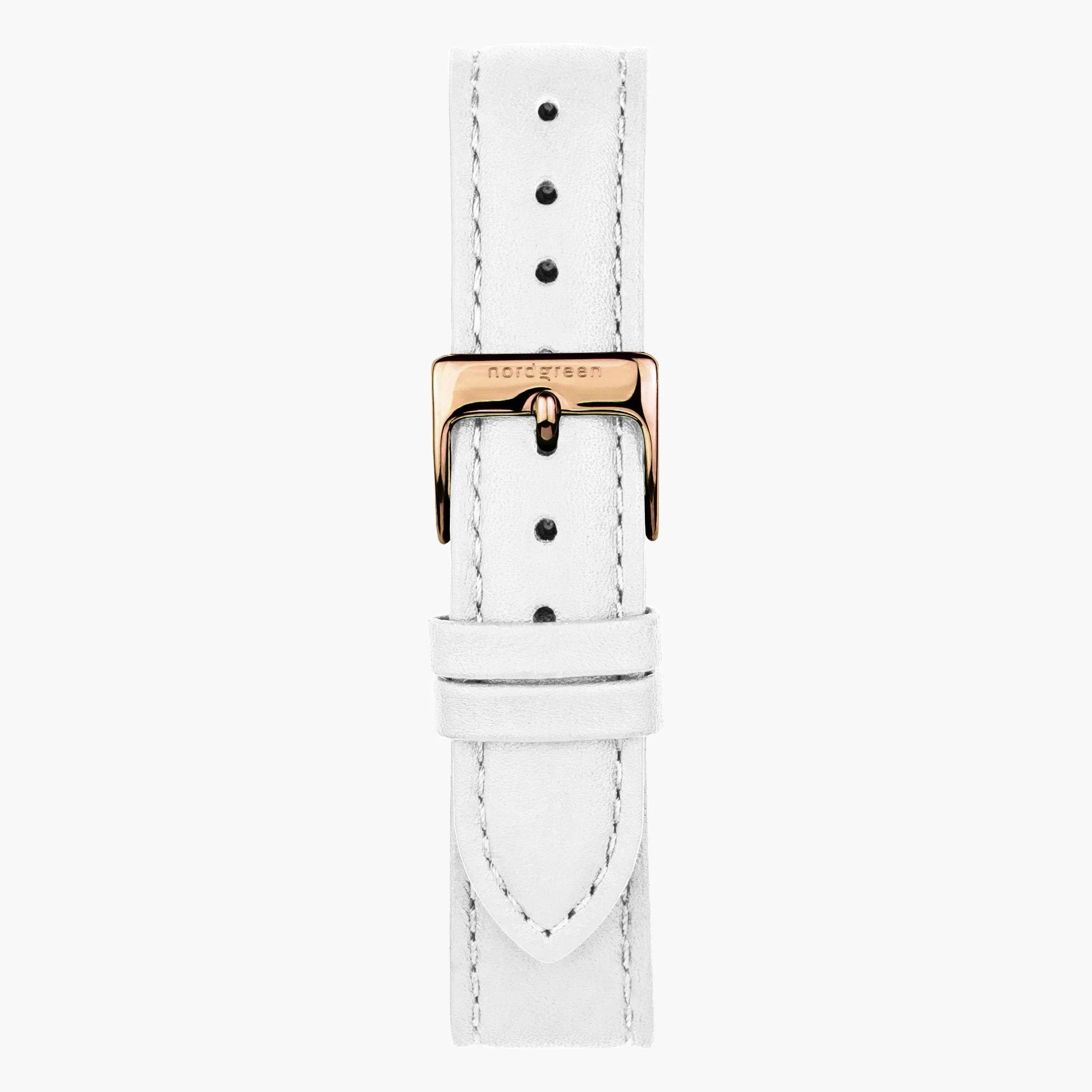 Native | White Dial - White Leather