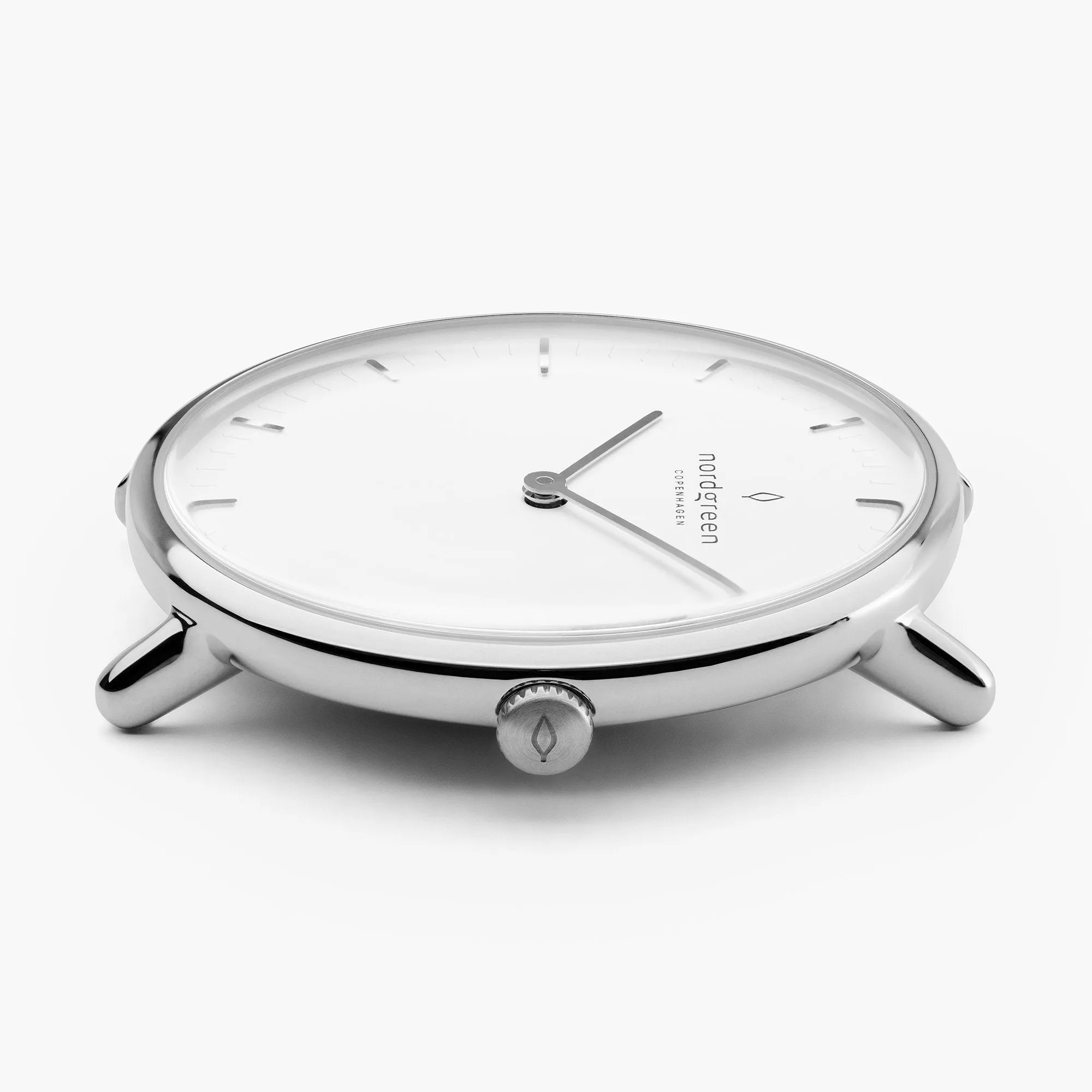 Native | White Dial - White Leather