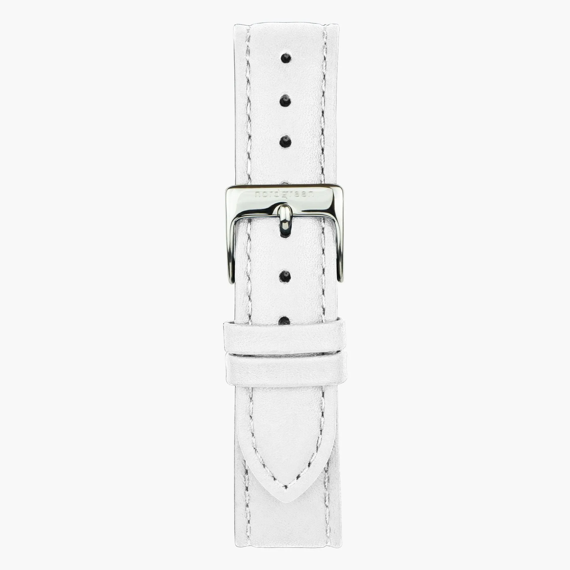 Native | White Dial - White Leather