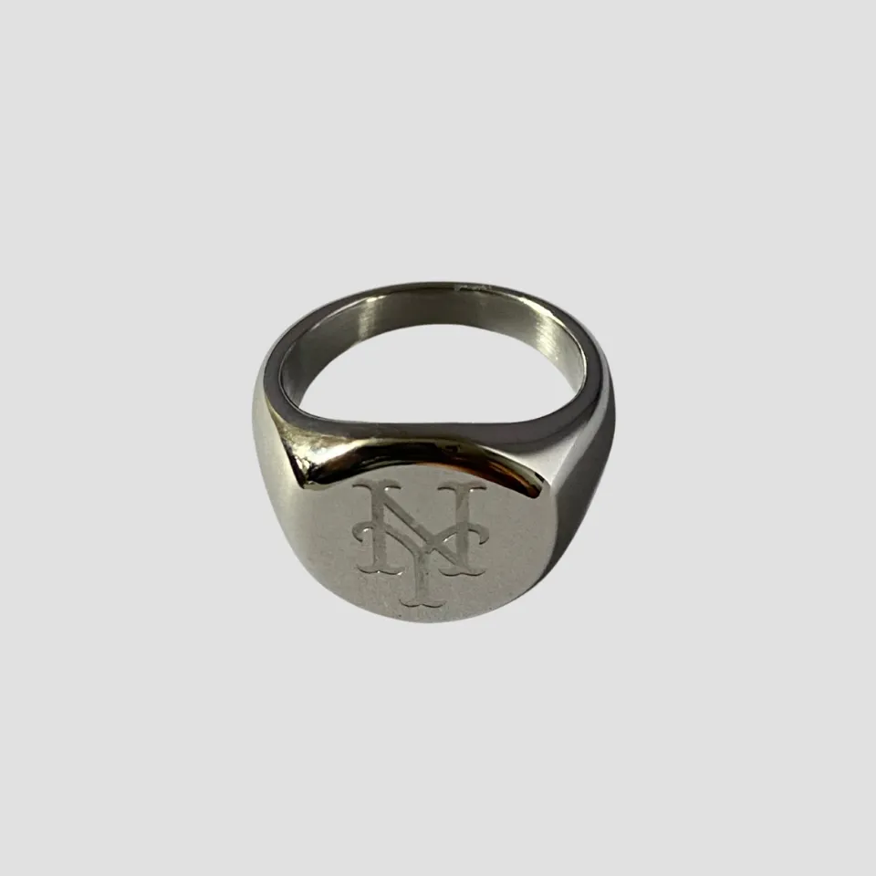 New York Mets Stainless Steel Ring