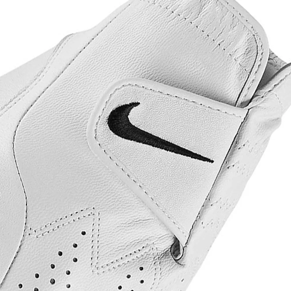 Nike Tour Classic IV Leather Glove - Pearl White/Black