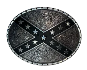 Nocona Heritage Stars/Bars Belt Buckle