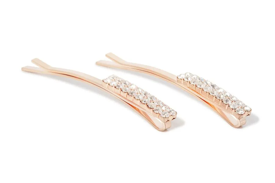 NuMe Double Row Sparkle Hair Pin Set