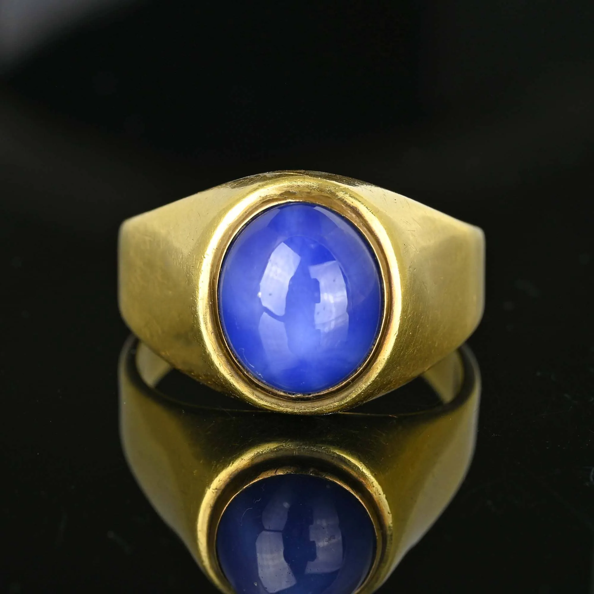 ON HOLD Vintage 14K Gold Natural Star Sapphire Ring