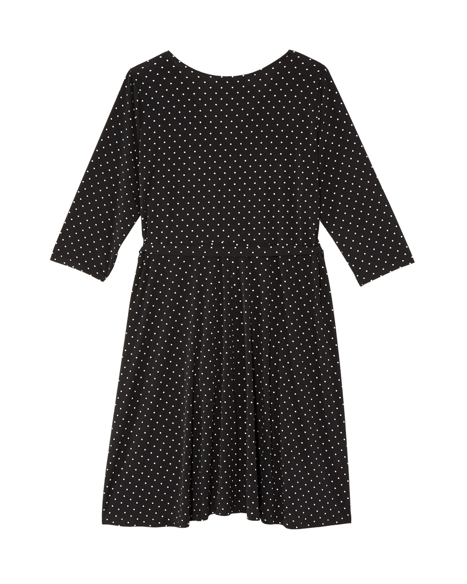 Orlando Faux Wrap Dress | Black / White