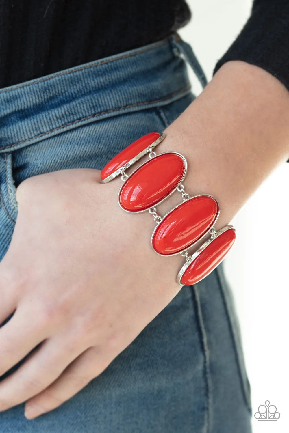 Paparazzi: Power Pop - Red Bracelet