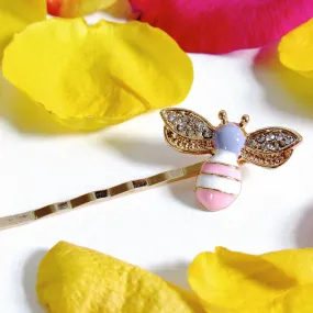 Pastel Bee Hairpins