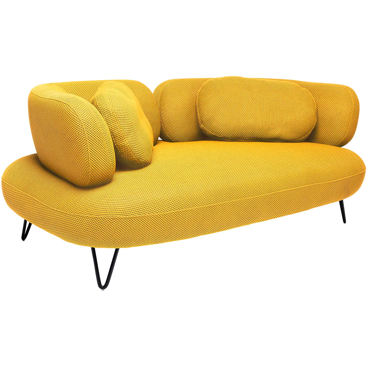 Peppo Mesh Look 2 Seater Sofa