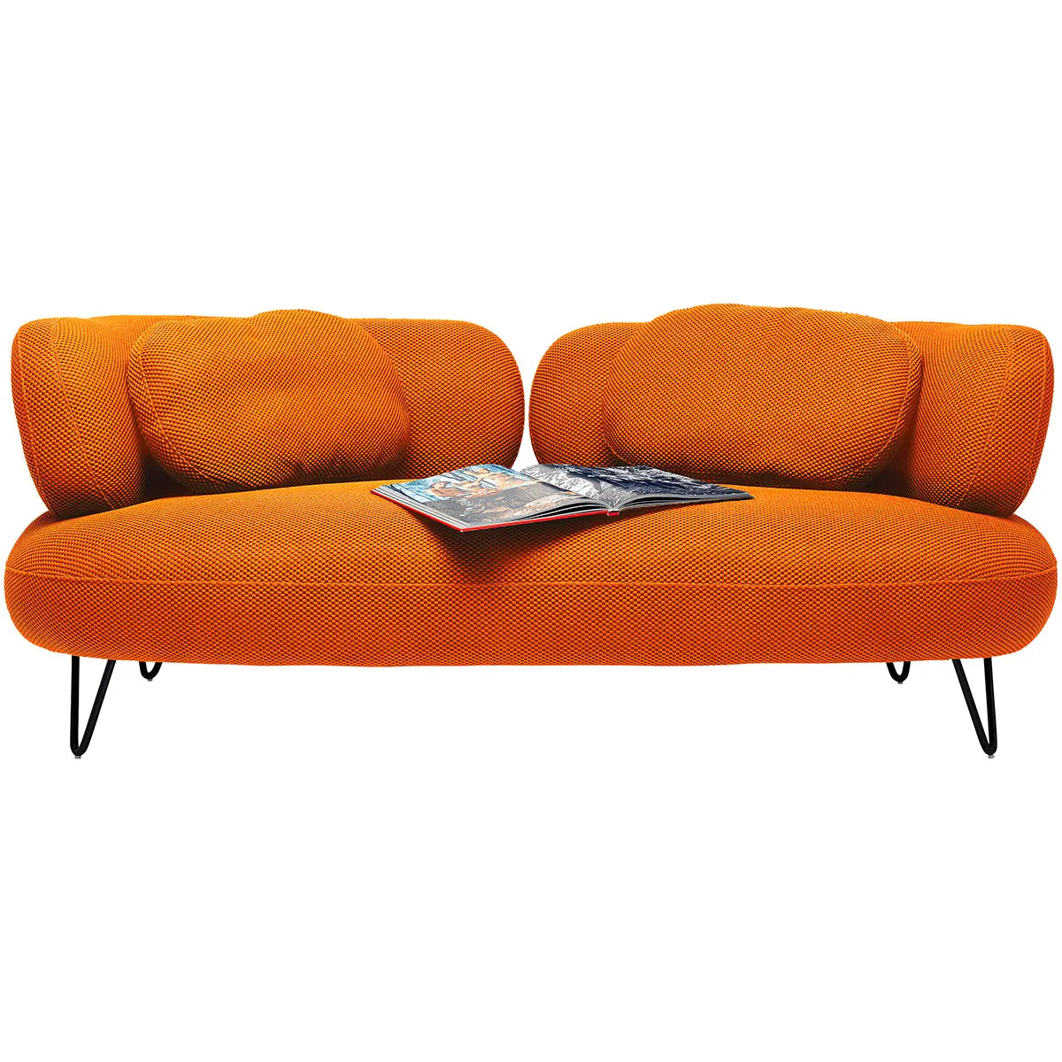 Peppo Mesh Look 2 Seater Sofa