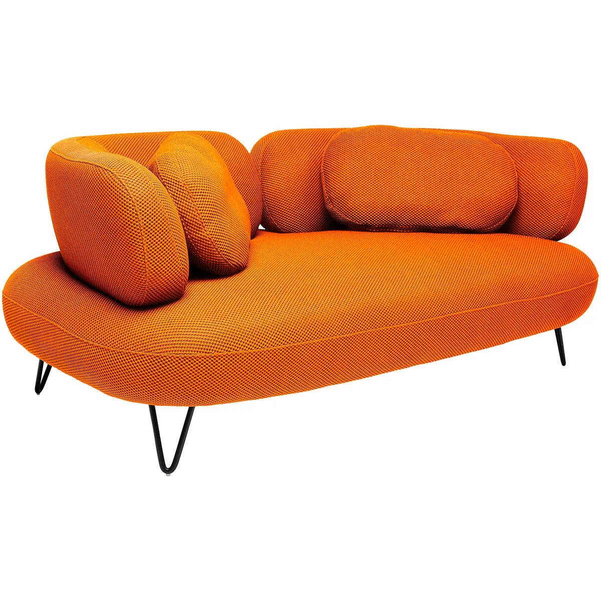 Peppo Mesh Look 2 Seater Sofa