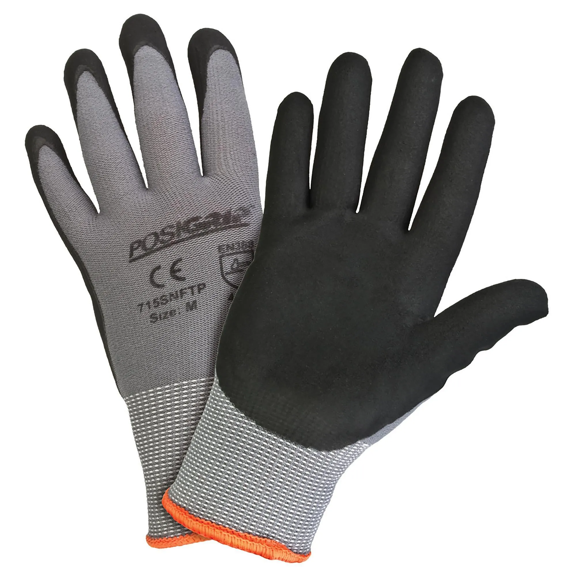 Posi-Grip Gloves with Coated Palm 1pair