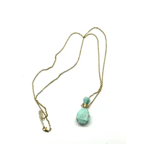 Potion Bottle Necklace: Turquoise