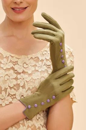 Powder Design Beatrice Gloves Sage